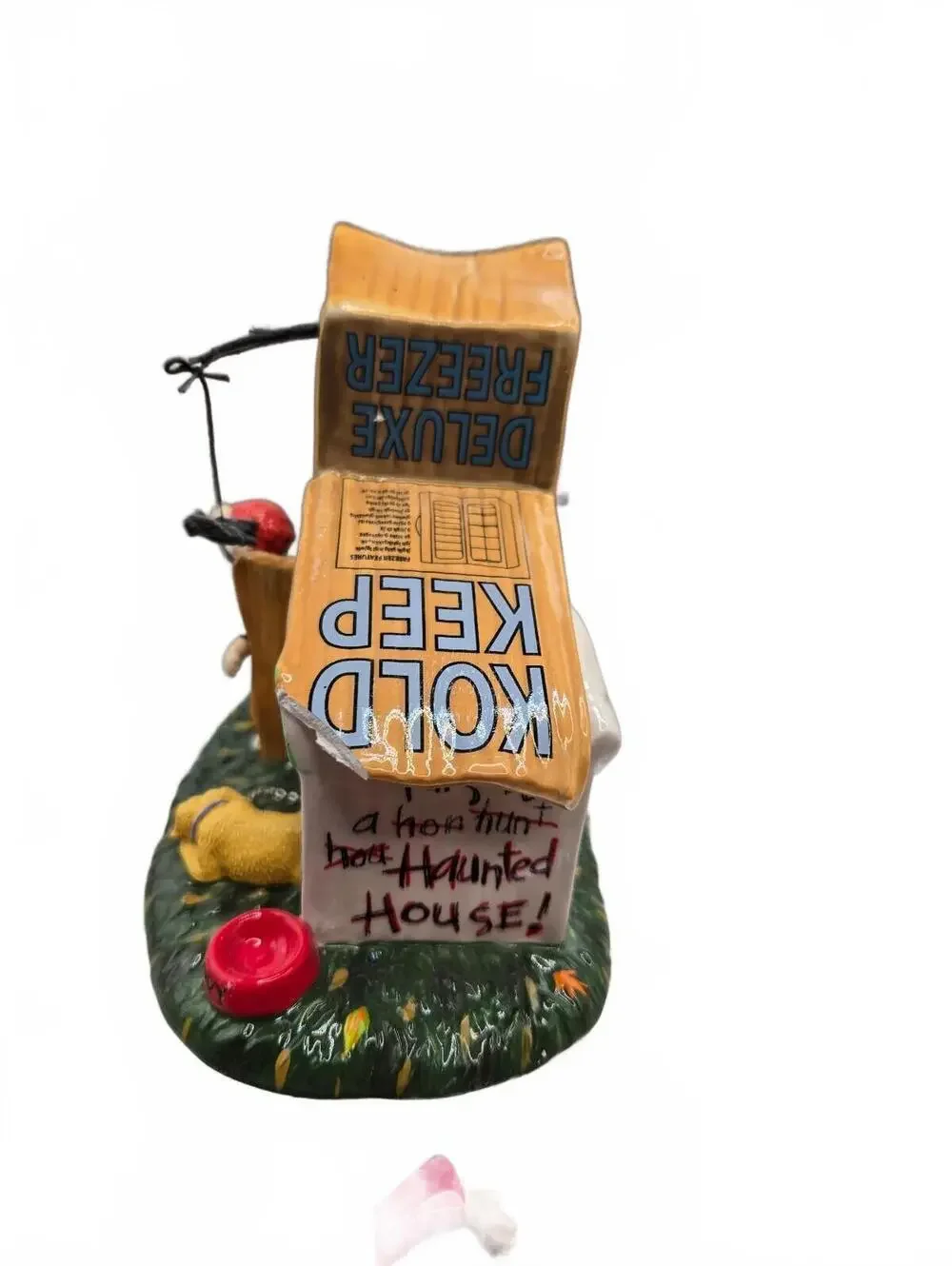 As Is Dept 56 - Come In If You Dare 799979 Snow Village Accessory Hallmark